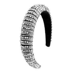 🆕Bling Thick Padded Rhinestone Sparkle Headband